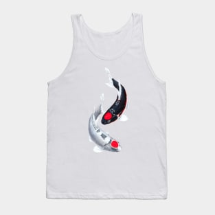 Yin Yang Koi Fish Tancho Tank Top